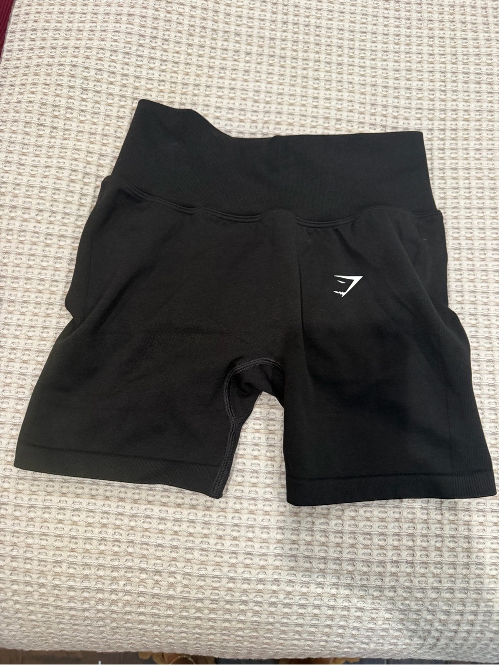 Gymshark Black High-Rise Training Bike Shorts